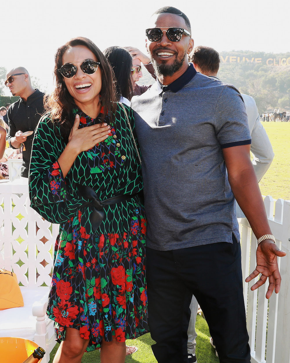 (Jamie Foxx, Rosario Dawson/Photo by BFA Images)